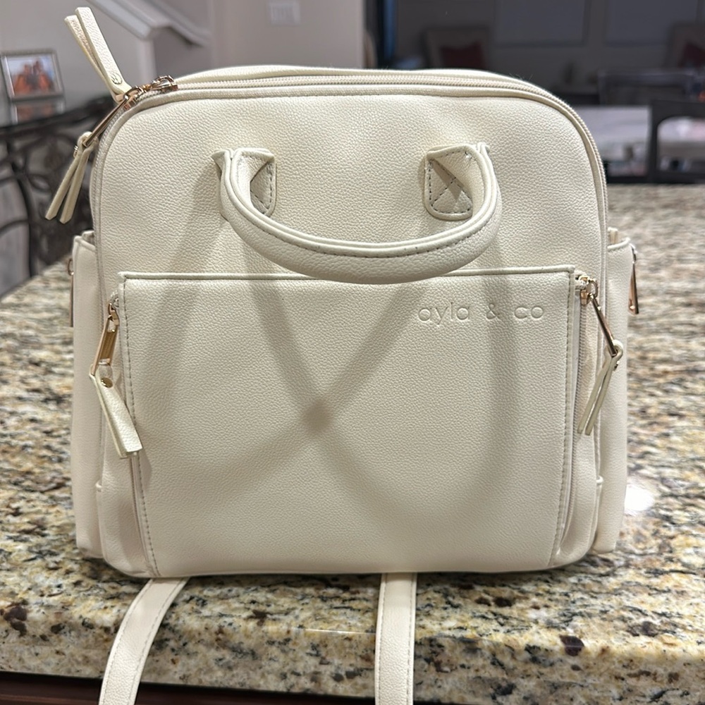 Ayla and co mini diaper bag